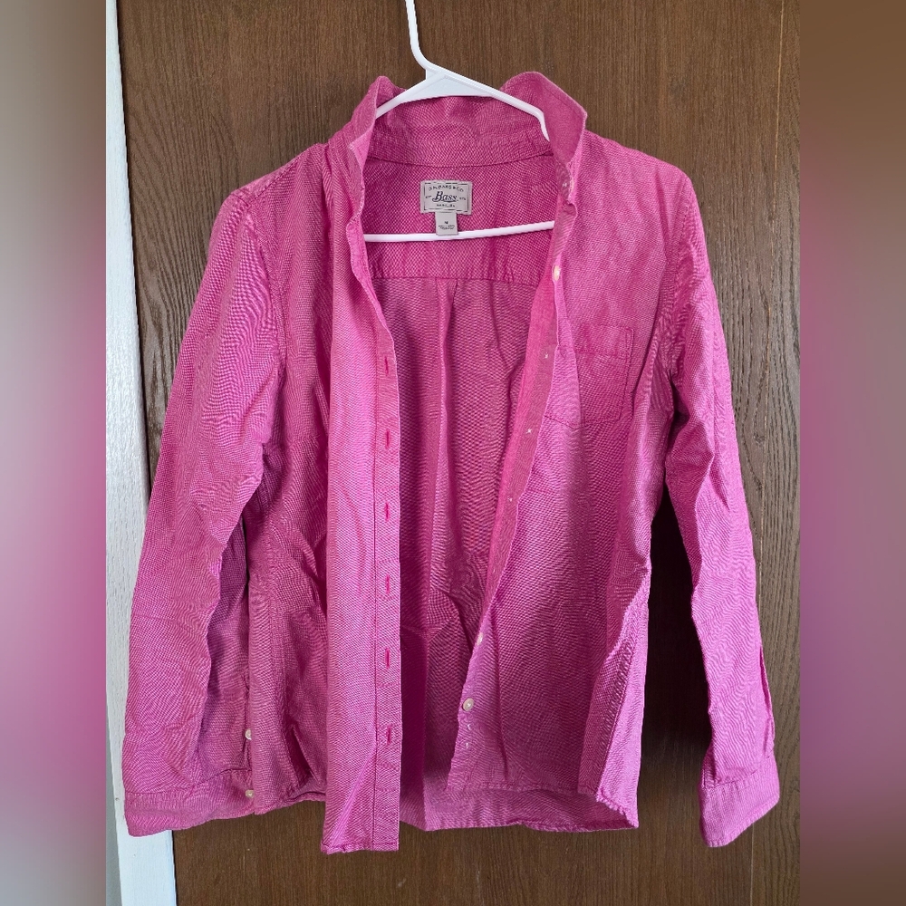 G.H. Bass & Co. Pink Cotton Shirt